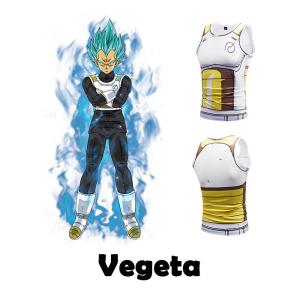 China Dragon Ball Super Saiyan Vegeta God T Shirt Novelty Graphic Funny factory