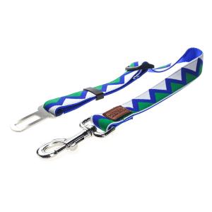 China 24 Inch Safe Pet Car Seatbelt Harness Puppy Seat Belt For Car Elastic Reflective factory