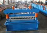 Auto Standard Rib Corrugated Roofing Sheet Roll Forming Machine Electric control