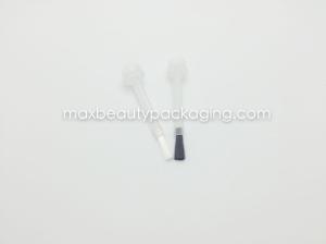 China nail polish brush flat brush with 600 original dupont filaments different stem size and hair nail polish packaging factory