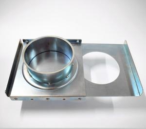 China Room Type Ac Fan Ventilator Zone Control Dampers , Thermost Industrial Air Dampers factory