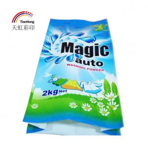China Custom PET/PE Detergent Washing Powder Pouch Packing Bag with Gravure Printing Design on sale