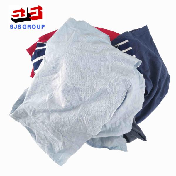 China High Oil Adsorption 5kg/Bale 55cm Industrial Wiping Rags factory