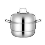 Hot Selling OEM Kitchen Cookware Cooking Pot 2 layer Kitchenware Soup Pot