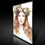Poster Tension Outdoor Led Billboard Signs , Bright Light Box Advertising