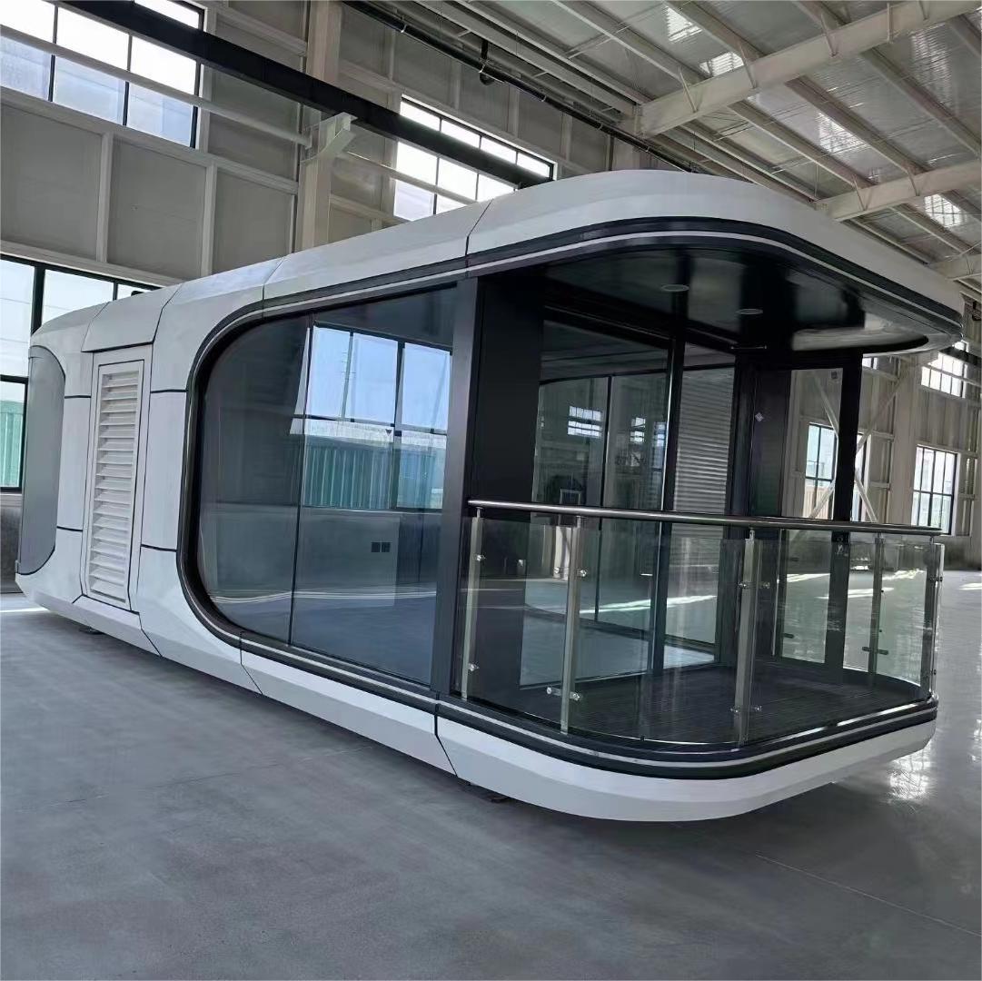 2 Bedroom Prefabricated Modular Houses Hotei Space-Saving Capsule Hotel Accommodation