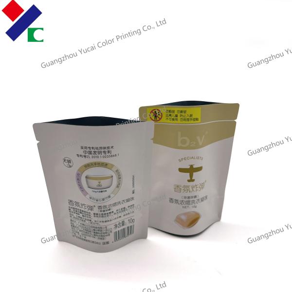 China Aluminum Plastic Laminated Stand Up Zipper Pouch Matte Finish factory