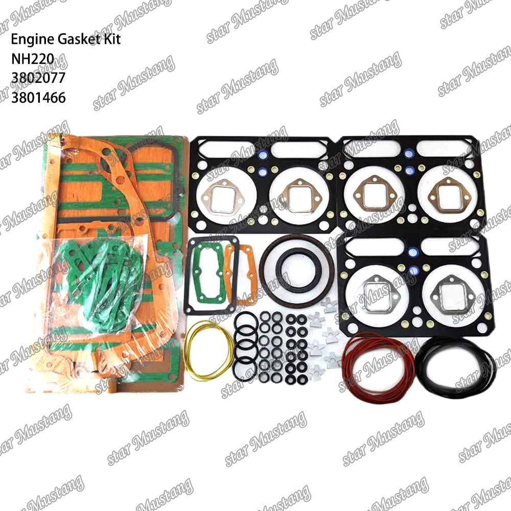 Full Gasket Kit NH220 3802077 3801466 Engine Part