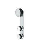 Glass Hanging Wheel GL-001, stainless steel 304, finishing satin, for bathroom