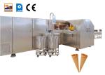 Automatic Rolled Sugar Cone Production Line Ice Cream Industrial Baking Waffle