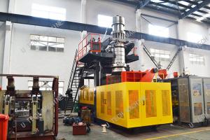 China Automatic Extrusion Blow Molding Machine 10L Stacking Barrels Making Hydraulic factory