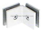 Glass partiting brace RS1826, 90 degree, double, material satinless steel,
