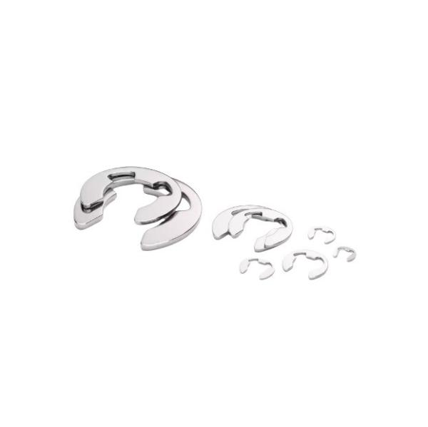 E-Shaped Opening Internal Tooth Stainless Steel Circlips for Shaft DIN Standard