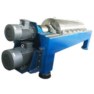 SS316L Horizontal Decanter Centrifuge Machine Cycloidal Waste Mud Sludge