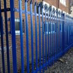 D / W Section Palisade Fencing Corrosion Resistant Anti Aging Long Life Span