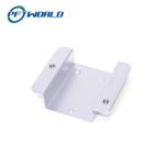 Precision Bending Sheet Metal Parts Silver Color Custom Size PDF Drawing