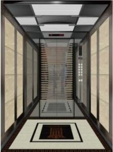 China Shopping Mall Automatic MRL Passenger Elevator Fuji VVVF AC Control factory