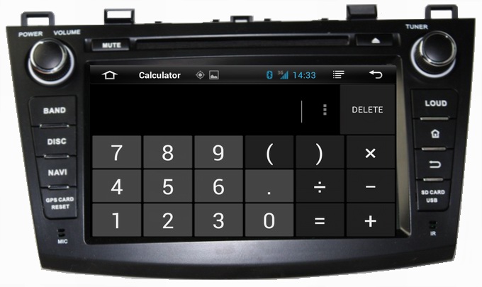 Ouchuangbo Pure Android 4.2 DVD Multimedia Kit GPS for Mazda 3 2009-2012 3G wifi Bluetooth Radio OCB-8003C