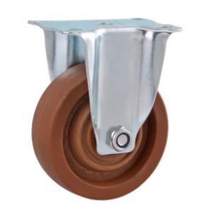 China 5 Inch High Temperature Castors Phenolic Wheel Fixed Castors factory