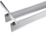 Interior Aluminum Suspended Linear Metal Open Cell Ceiling Tiles For Metro
