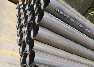 China X70 EN10210 EN10219 S275JR HFI HFW ERW Black Steel Pipe factory