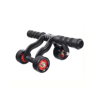 China Innovative Ergonomic 4 Wheel Ab Roller Waist Slimming Abdominal Trainer factory