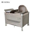 Baby travel cot baby playpen fashion Removable baby bed crib with diaper table