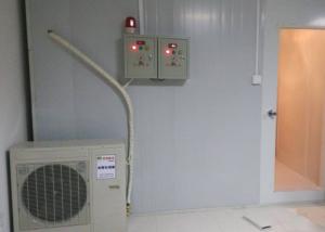 China Dairy Milk Cold Storage Room Durable Walk In Cooler With Refrigeration Unit factory
