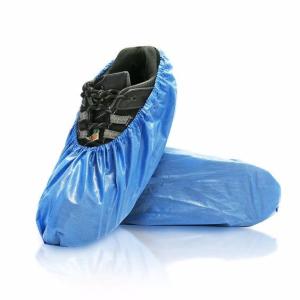 China Waterproof Surgical Shoe Covers Glossy Light Anti Static Comfortable Isolate Bacteria factory