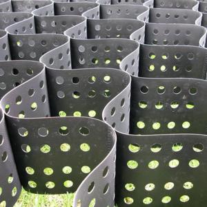 China HCNS Geocell Retaining Walls Geocell 445mm Grass Pave factory