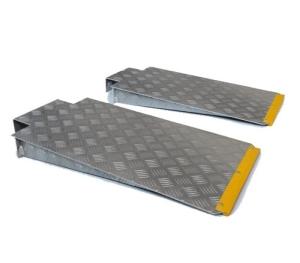 China Automotive Car Aluminium Drive Up Ramps For 4 Post Parking Lifts OEM factory