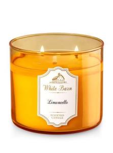China 3 wicks 100% soy wax scented &amp; printed orange glass candle packed into gift box factory