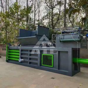 China Hydraulic Aluminum Scrap Baler Textile Baling Machine Aluminum Can Baler factory