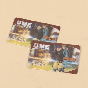 China 0.3mm PET Scratch Proof Lenticular Card Printing factory