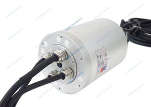 China High Voltage Profibus Signal Slip Ring With 630V Combine Conductive Collector factory