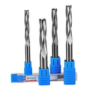 YingBa High Quality Solid Carbide Rough End Mill for Wood Key Hole Opener Rough