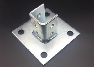 China Metal Steel Galvanized Strut Channel Post Base factory