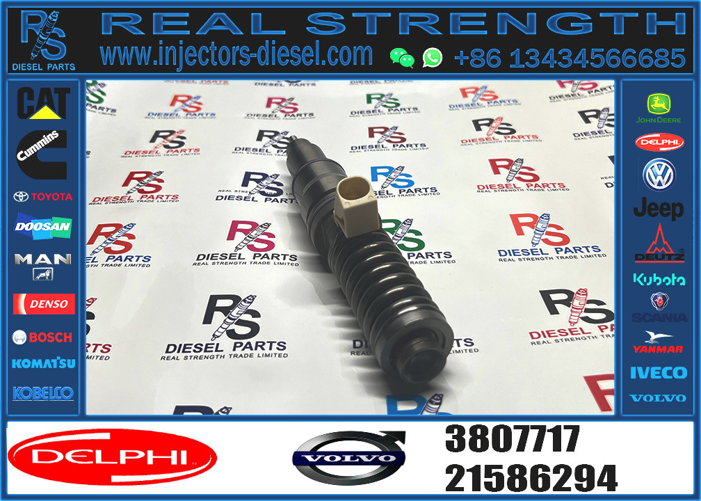 Common Rail Injector 03807717 3807717 For Volvo Penta D12 Auto Parts Injector Nozzle 03807717 3807717 BEBE4C11001