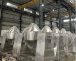 Chemical Powder Double Cone Rotary Vacuum Drying Machine