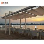 Awning Roof System Modern Aluminum Pergola Contemporary For Garden
