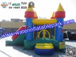 EN71 Mini Inflatable Bounce House Slide Combo For Kids Party