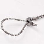 Metal Drop Forged Stainless Steel Wire Rope Clips DIN741 U-Clamp Hardware