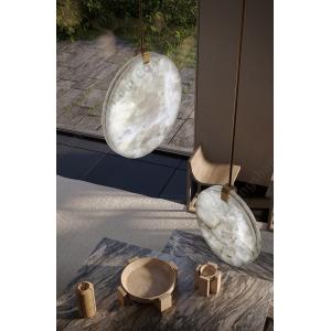 China Indoor Alabaster Pendant Light Customized Kitchen Pendant Lamp 4W on sale