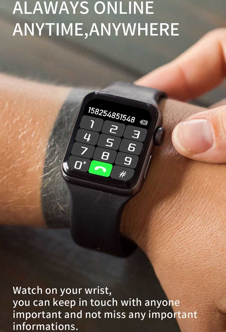 ODM 150mAh NFC Android Smart Wristband Watch For Men Series 7