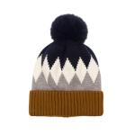 Winter Unisex Faux Fur Pom Pom Beanie Cute Multi Color SGS Approved