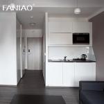 Mini Kitchenette Melamine Kitchen Cabinet for Hotel Kitchen Apartment Cabinet