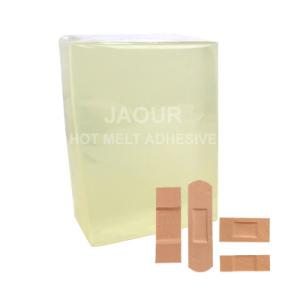 China Soft Transparent PSA Hot Melt Adhesive For Medical Tapes, Plaster, band-aid factory