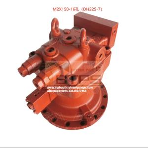 China Factory-Direct DX225 DH220-7 Construction Machinery Swing Motor Parts Steel Rotary Motor Assy with M2X150 Swing Device on sale