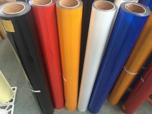China Untearable 270gSM Reflective Vinyl sticker Advertisement Grade PET Type reflective vinyl 3100 factory