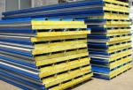 0.3 - 0.6mm Cold Room Panels , Easy Installation Metal Sandwich Panel Roof